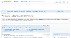 Desktop Screenshot of boards.cruisecritic.com