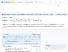 Tablet Screenshot of boards.cruisecritic.com